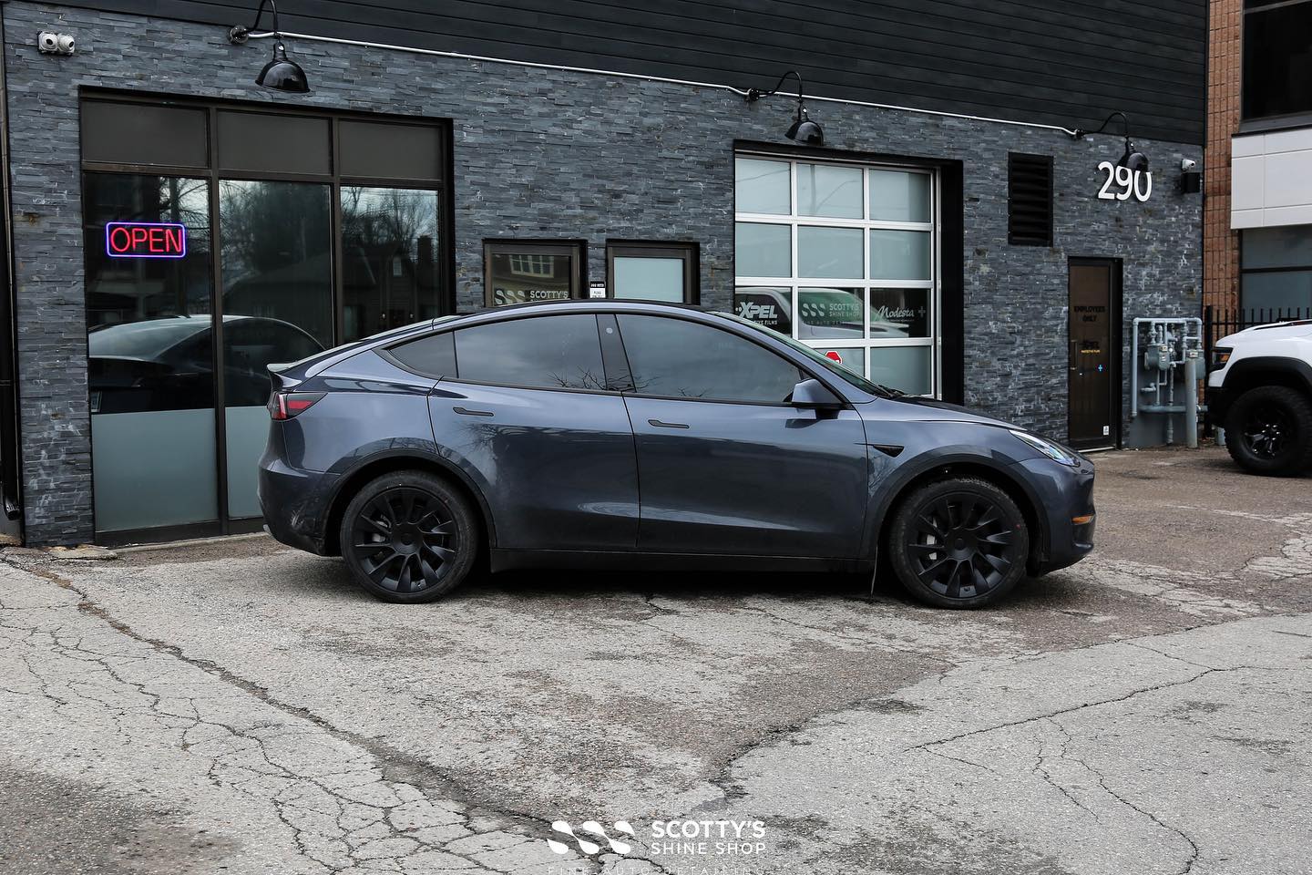 Tesla Model Y Xpel prime Ceramic Window Tint London ON