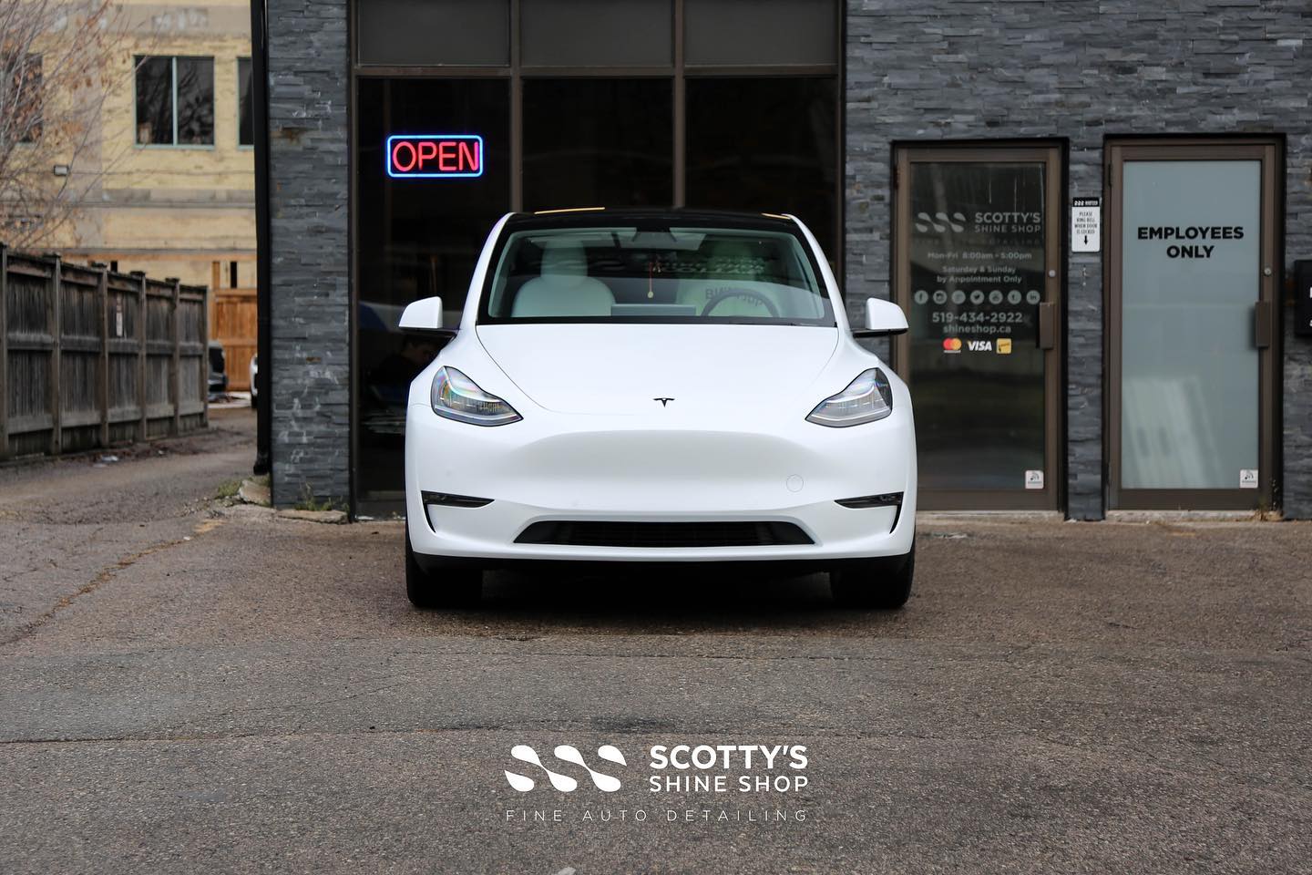 Tesla Xpel Paint Protection Film and Prime XR+ Window Tint London, Ontario