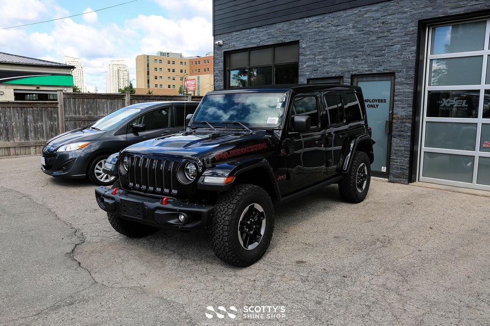 Tinted Windows on a 2020 Jeep Wrangler Rubicon