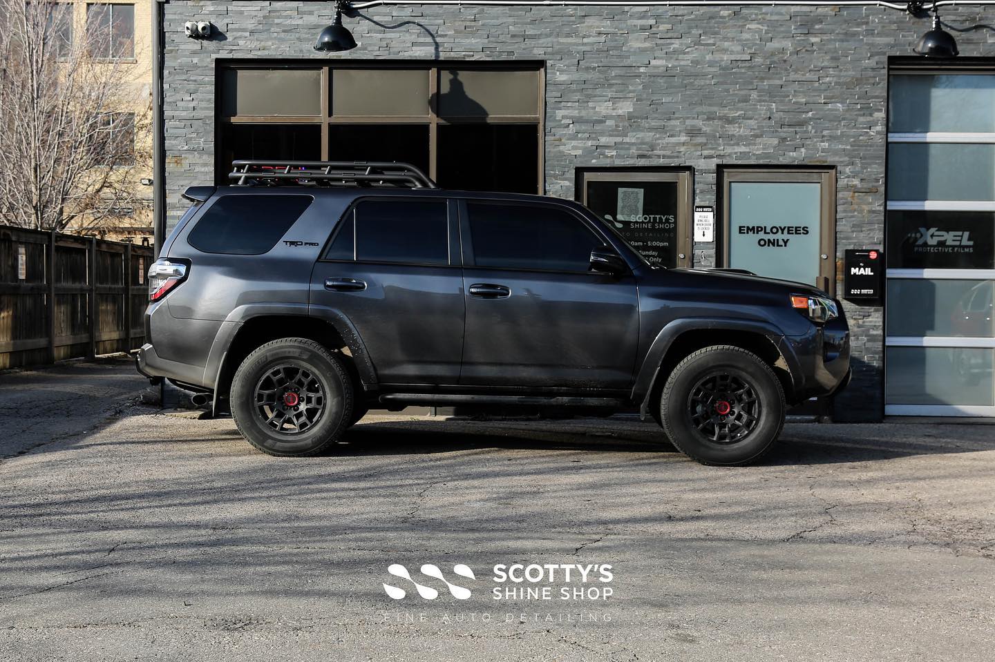 Toyota 4Runner Xpel Prime XR+ Ceramic Window Tint side view London, Ontario