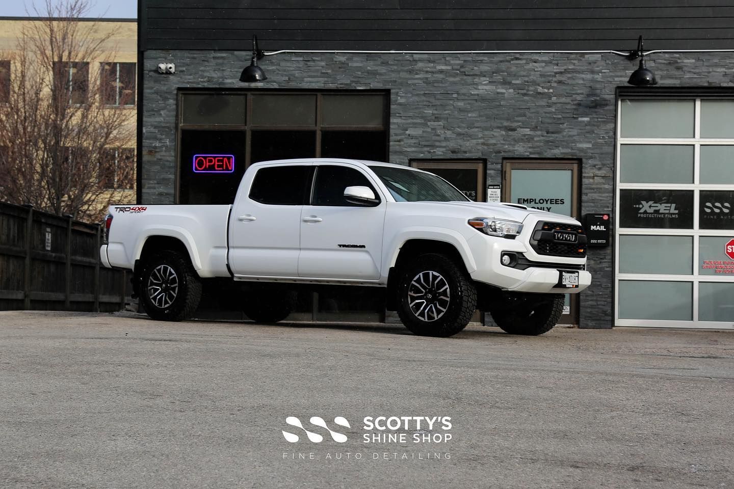 Toyota Tacoma Paint Correction Ceramic Coating London, ON Canada