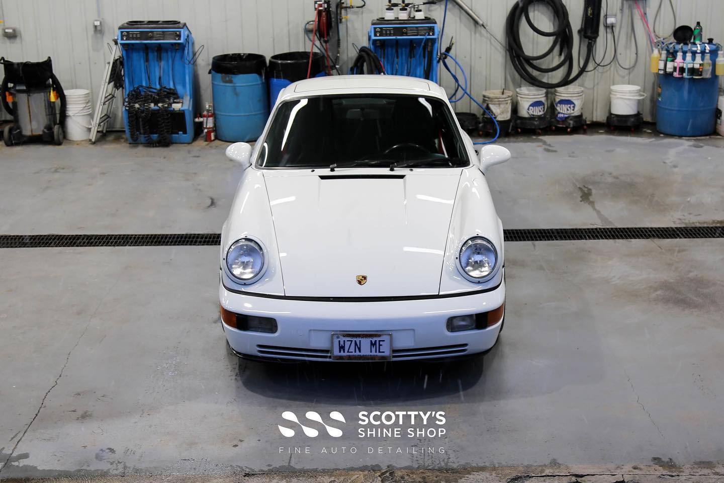 Vintage Porsche 911 Carrera RS America Xpel Ultimate Plus Paint Protection Film front end view London, Canada