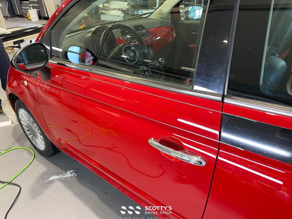 Vinyl Stripe Replacement on a Fiat 500