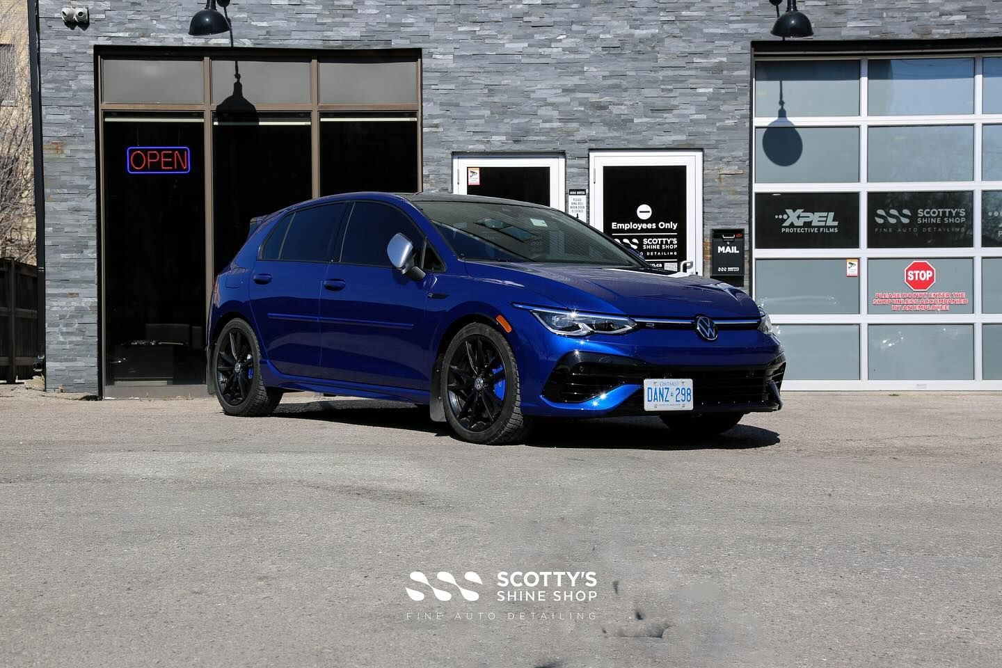 It’s Volkswagon season! The first of THREE new Golf R at the shop for Xpel Ultimate Plus paint prote