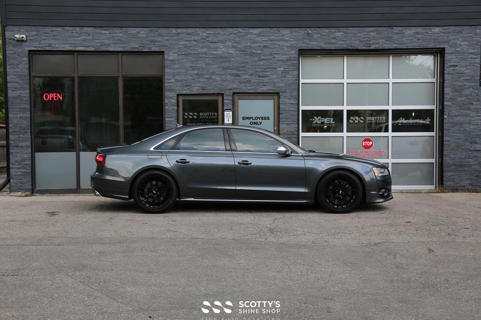 Audi S8 at London Auto Detailing Scotty's Shine Shop