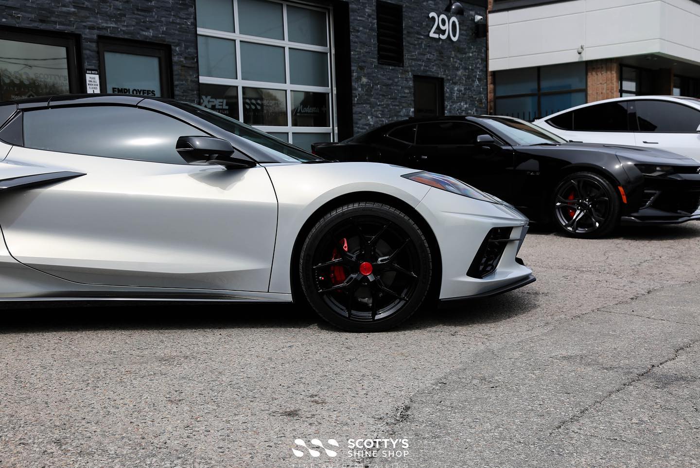 Chevrolet Corvette C8 Xpel Ultimate Plus ppf & Xpel Prime XR Plus Ceramic Window Tint London ON