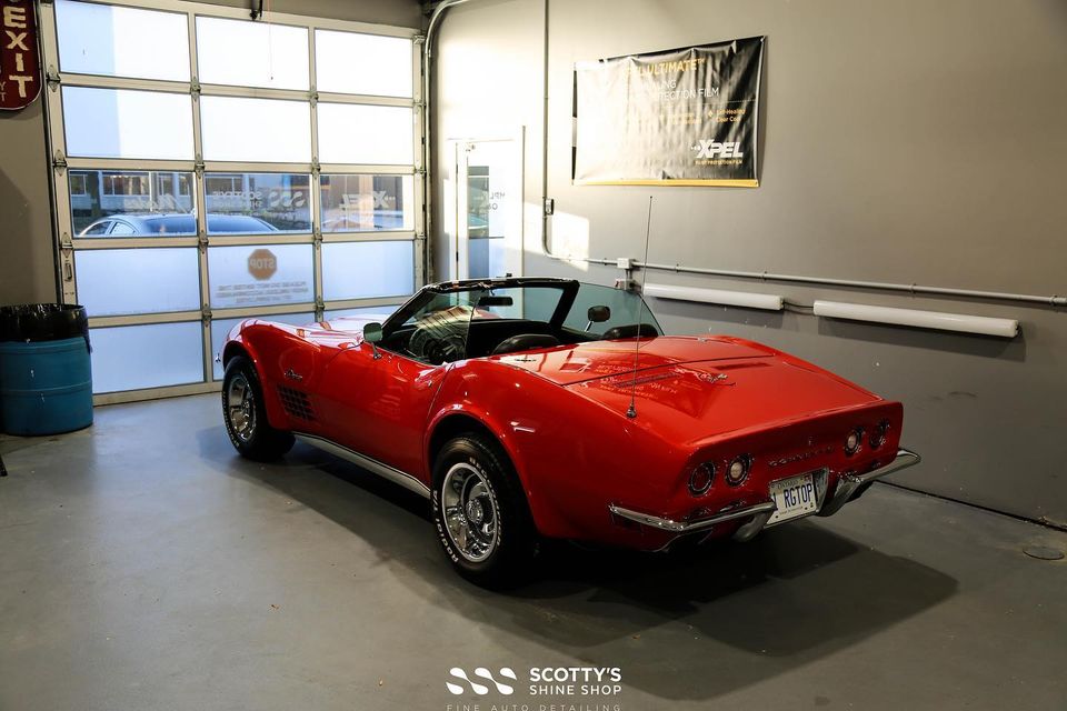 classic corvette paint protection