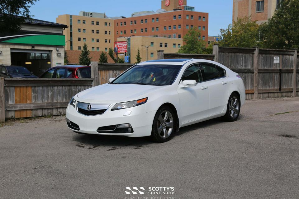 Detailing Acura TL Is your car protected