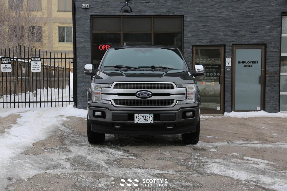 ford f150 paint correction and ceramic coating