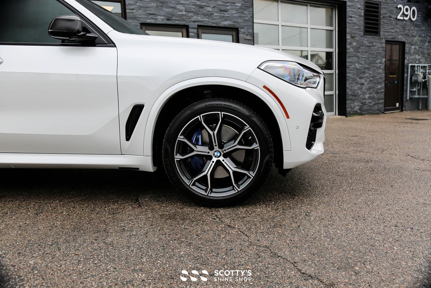 2022 BMW X5 paint correction Modesta BC-04 nano-titanium glass coating London On