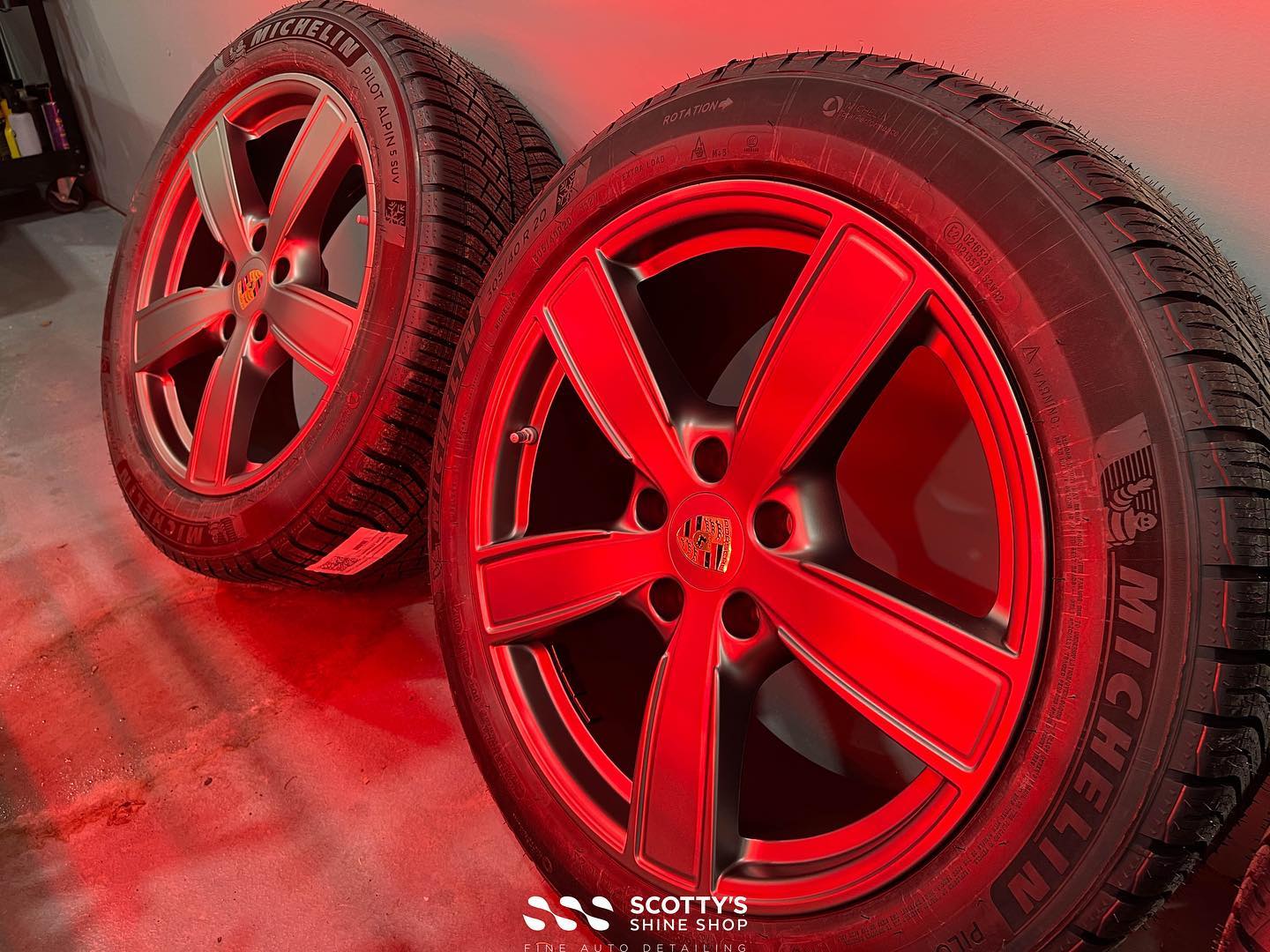 Porsche wheels with Modesta coating London ON