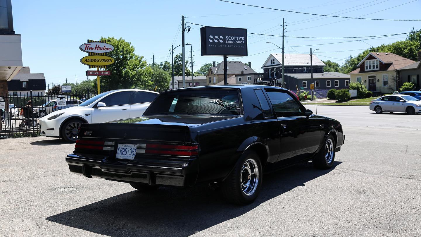 Vintage Buick Grand National Xpel Prime XR Plus Ceramic Window Tint rear view London ON
