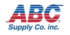 The logo for abc supply co. inc. is red white and blue