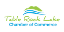 A logo for the table rock lake chamber of commerce