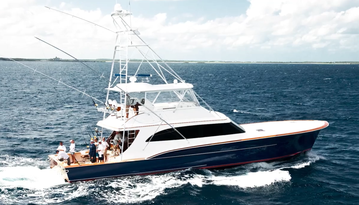 fully washed boat sailing in the marina