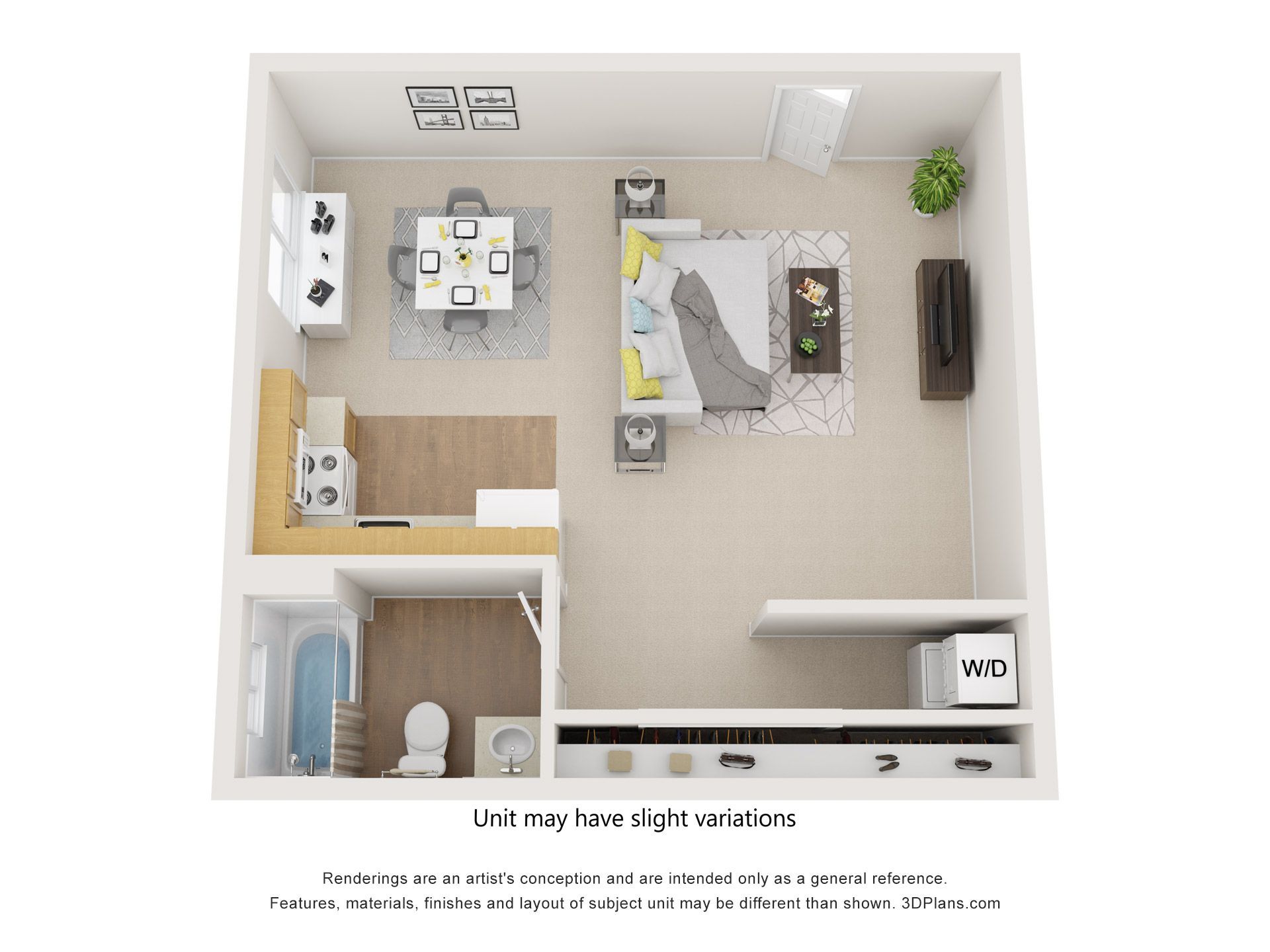 Studio floor plan