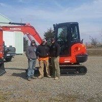 Group Picture of Men Working in Septic Services — Septic Tank Contractor in Wythe County, VA