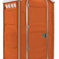Orange Portable Toilet — Septic Tank Contractor in Wythe County, VA