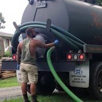 Septic Waste Pumping Hose — Septic Tank Contractor in Wythe County, VA