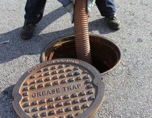 Grease Trap Cleaning — Septic Tank Contractor in Wythe County, VA