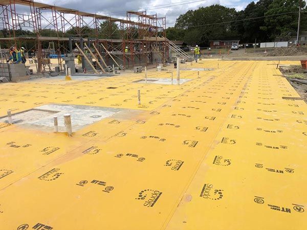 Slab pouring location and other environmental factors to consider.