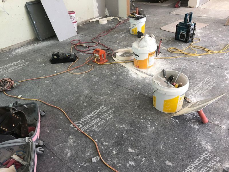Temporary Adhesive Mats