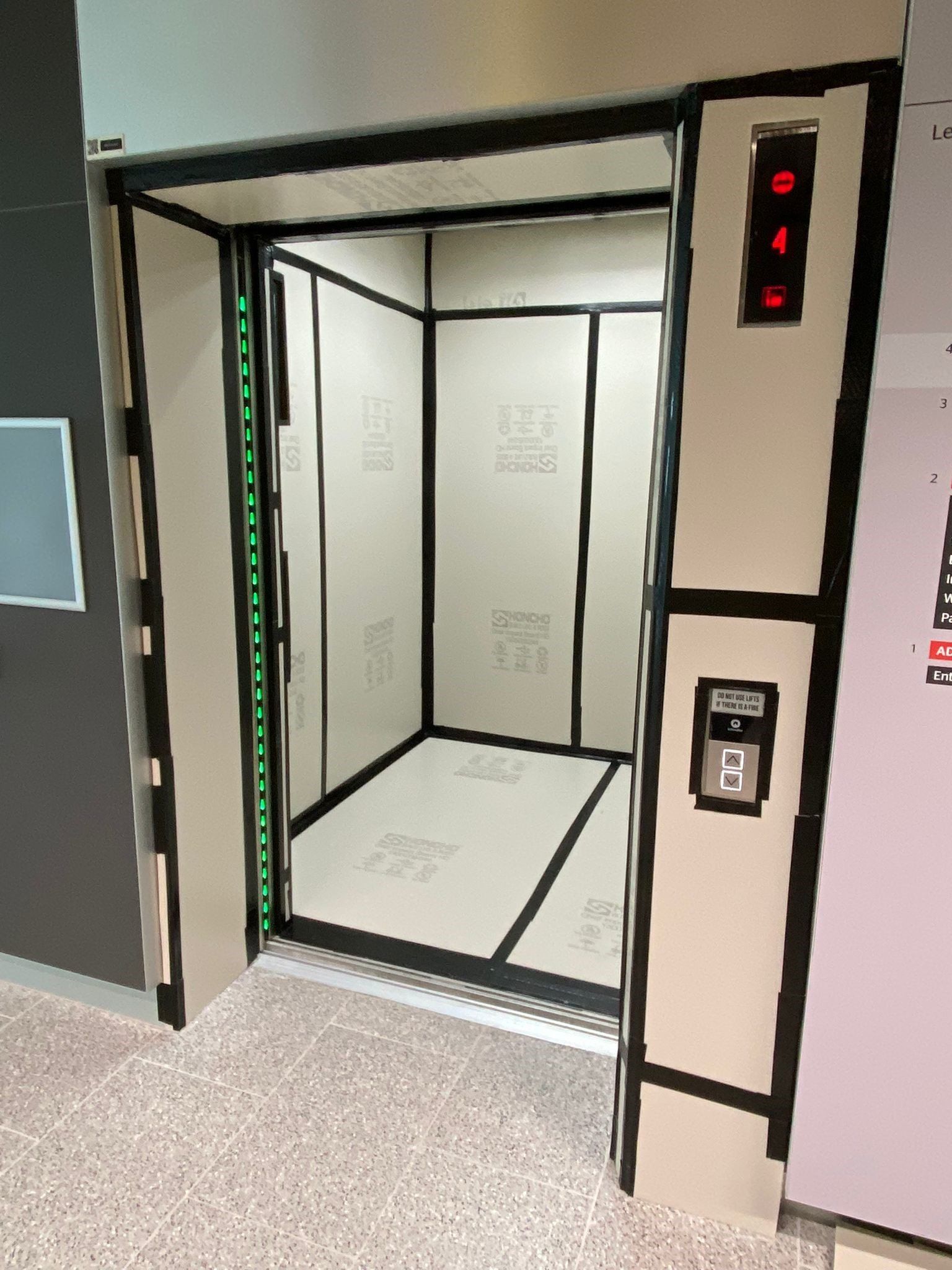 Honcho Chief Board protecting a lift