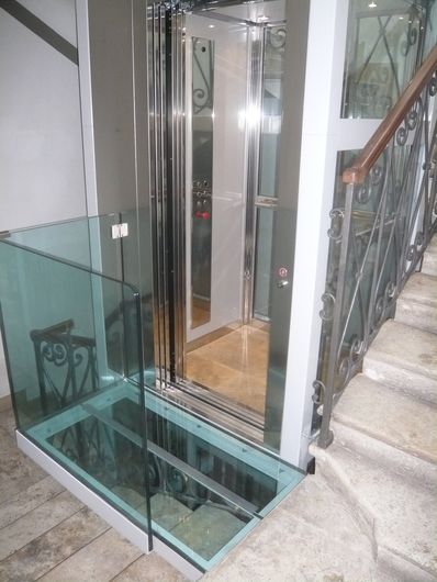 ascensore in vetro