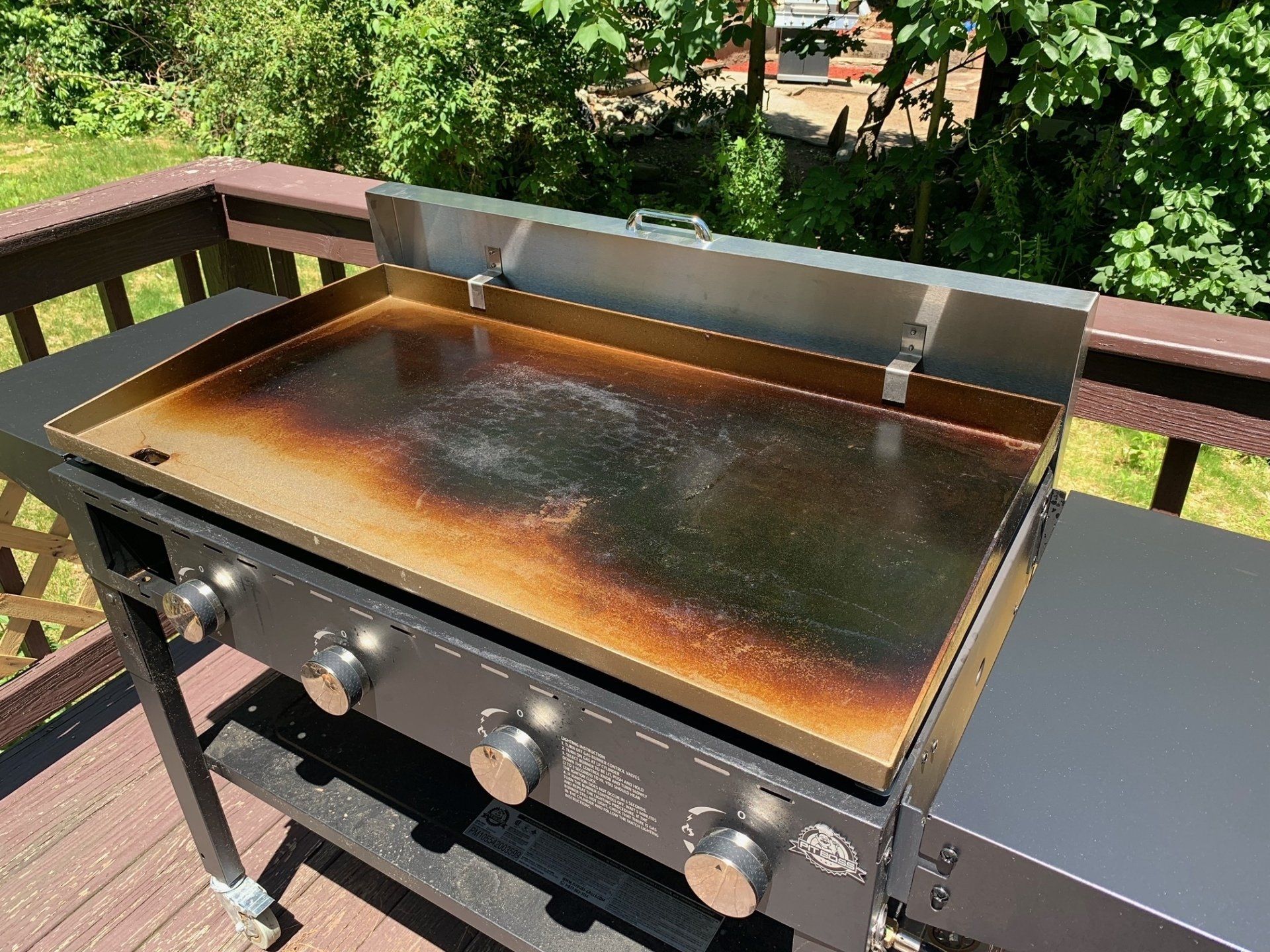 used pit boss griddle cover