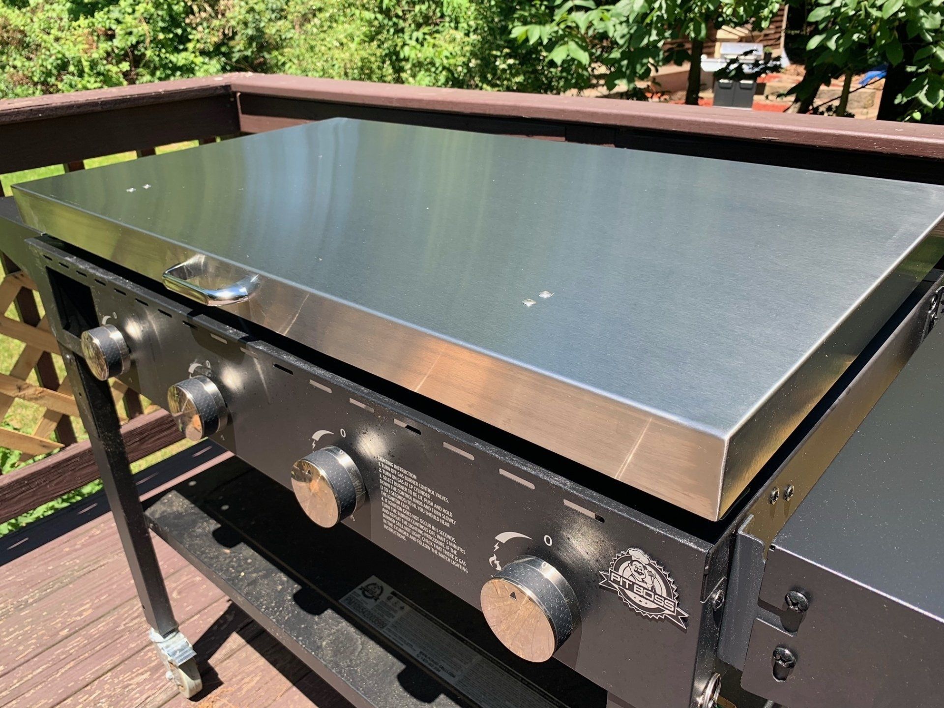 new pit boss griddle cover