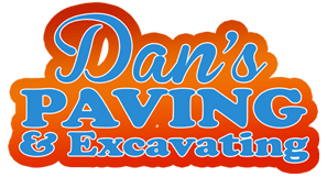 Dan's Paving logo, symbolizing excellence in top-quality paving and road construction services