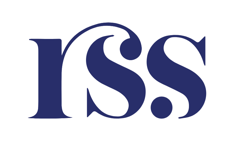 Blue RSS logo