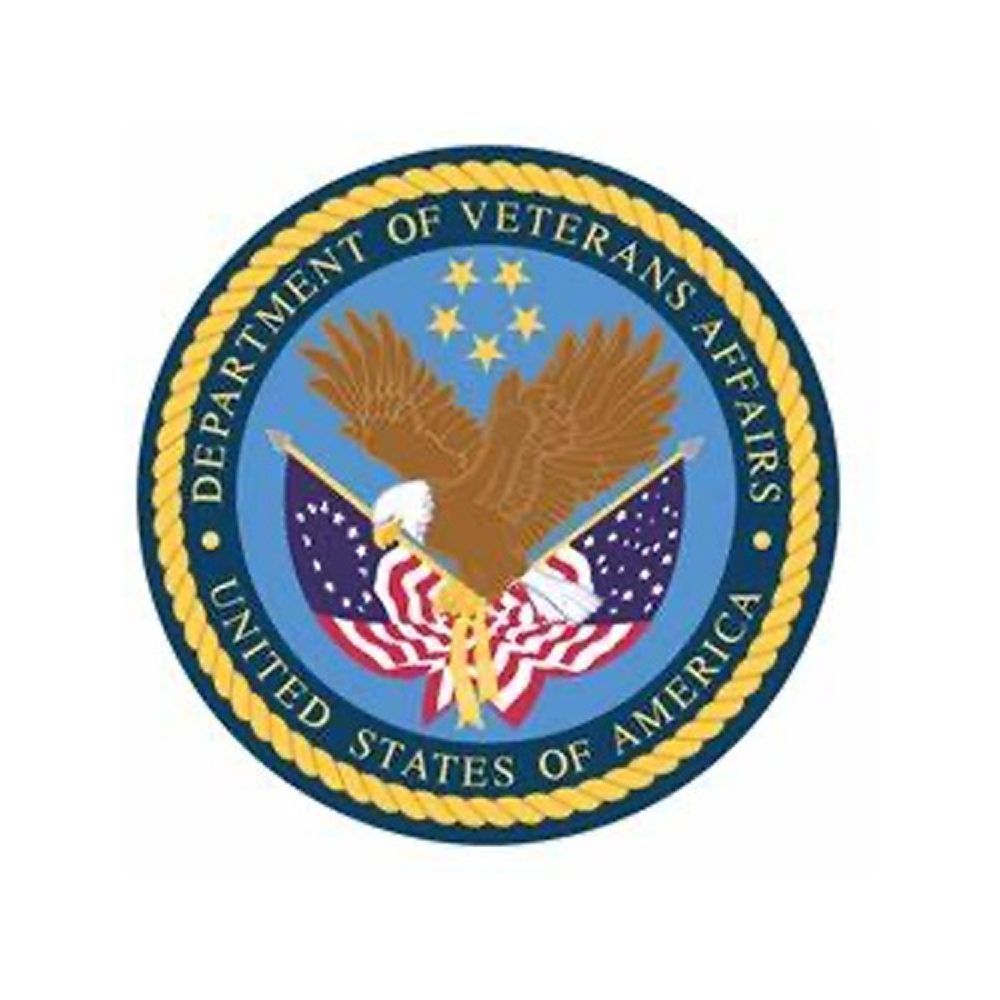 The seal of the department of veterans affairs of the united states of america
