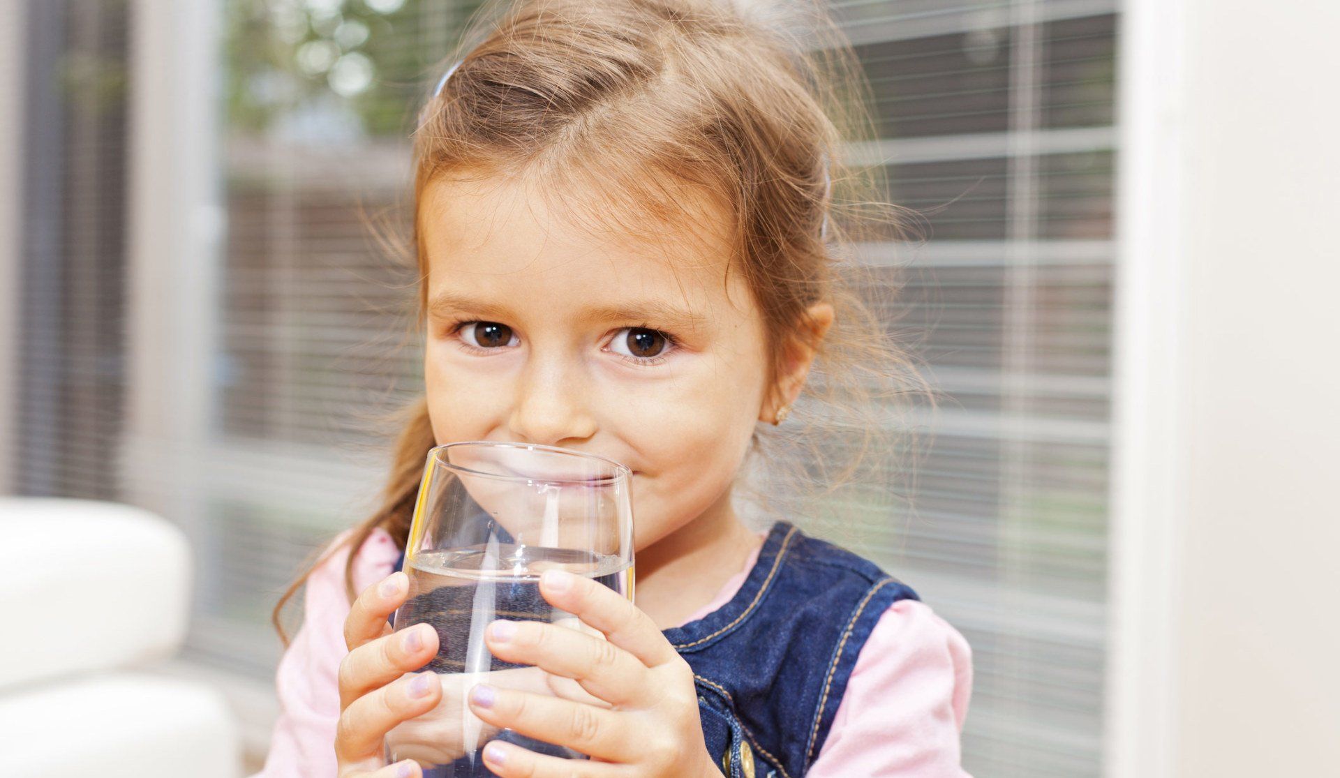 Water Wells — Happy Girl Drinking a Water in Damascus, OR