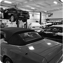 inside of auto garage | Benz Tech