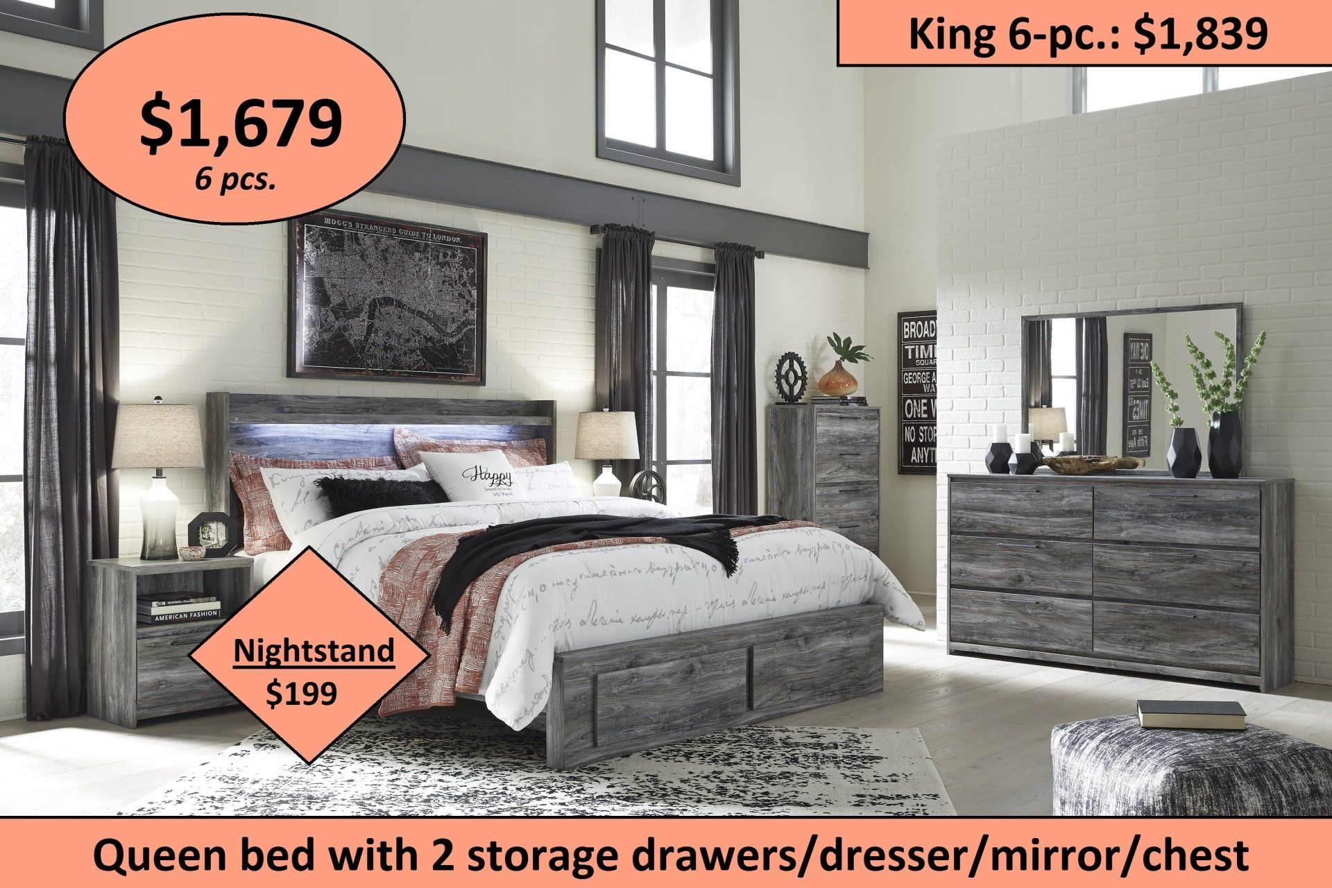 Bedrooms KenLu Furniture WinstonSalem, NC