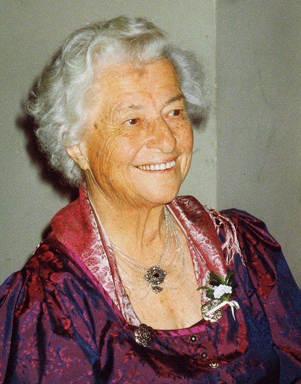 Porträt von Mathilde Greimel