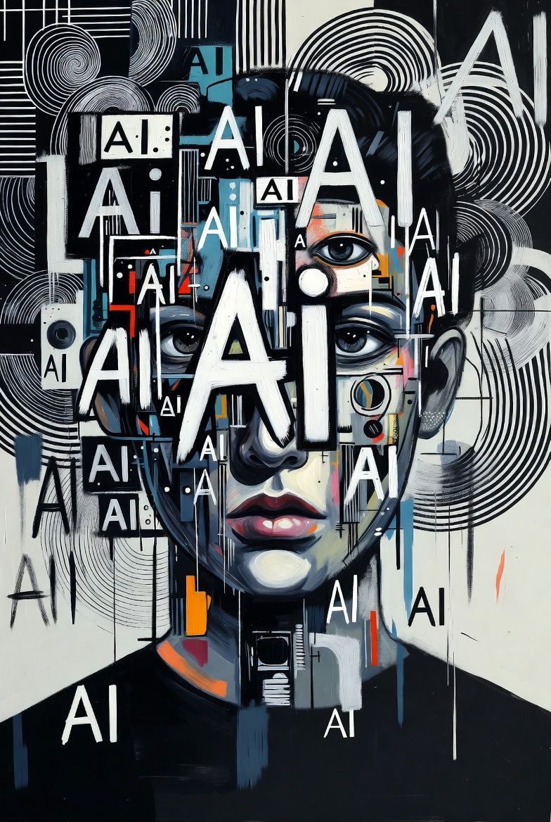 Seashells hanging from bare branches on a sunny beach, turquoise water and blue sky in the background.