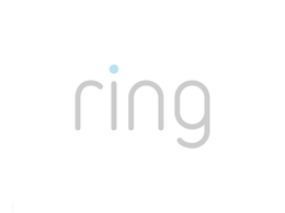 Ring logo: light gray word 