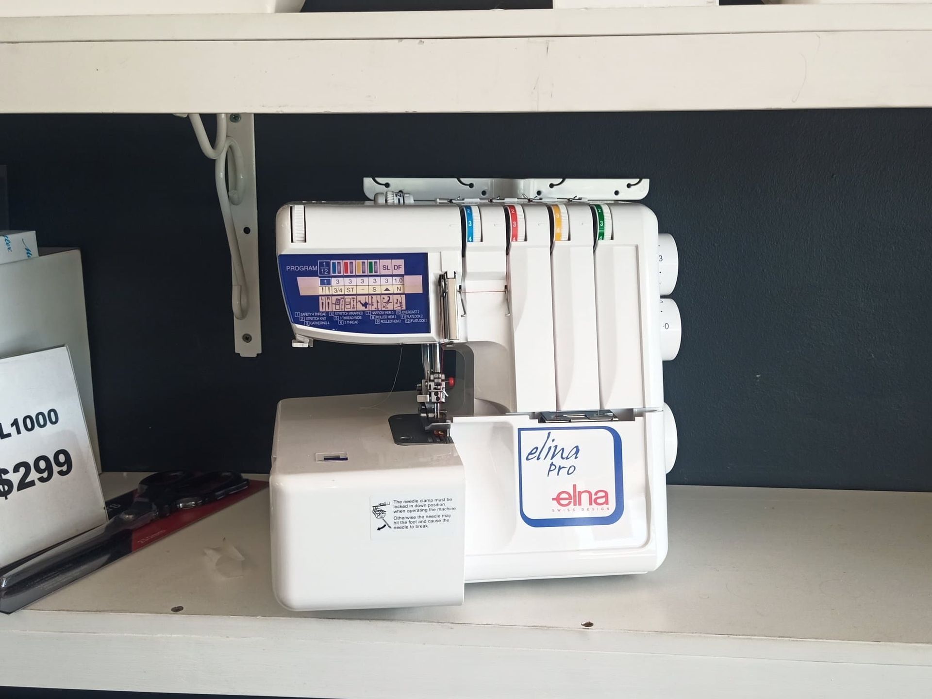 Elina Pro Overlock Sewing Machine — Sewing Machine Repairs in Rosslea, QLD
