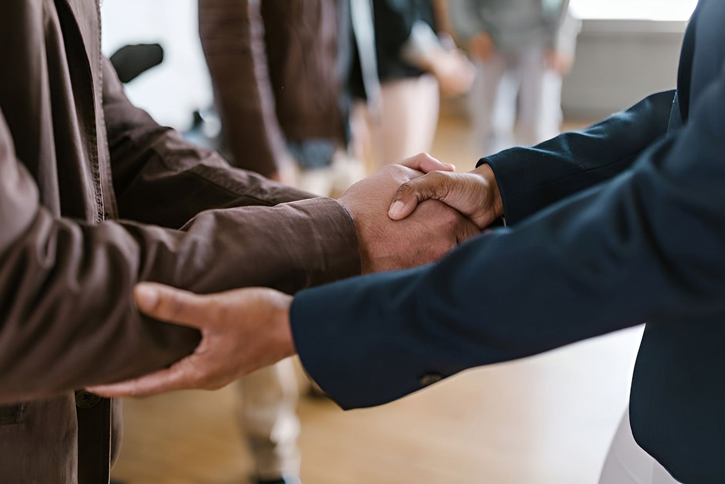 Central Coast Accountants Client Handshake — Tenth Avenue Accountants & Financial Advisors in Toukley, NSW