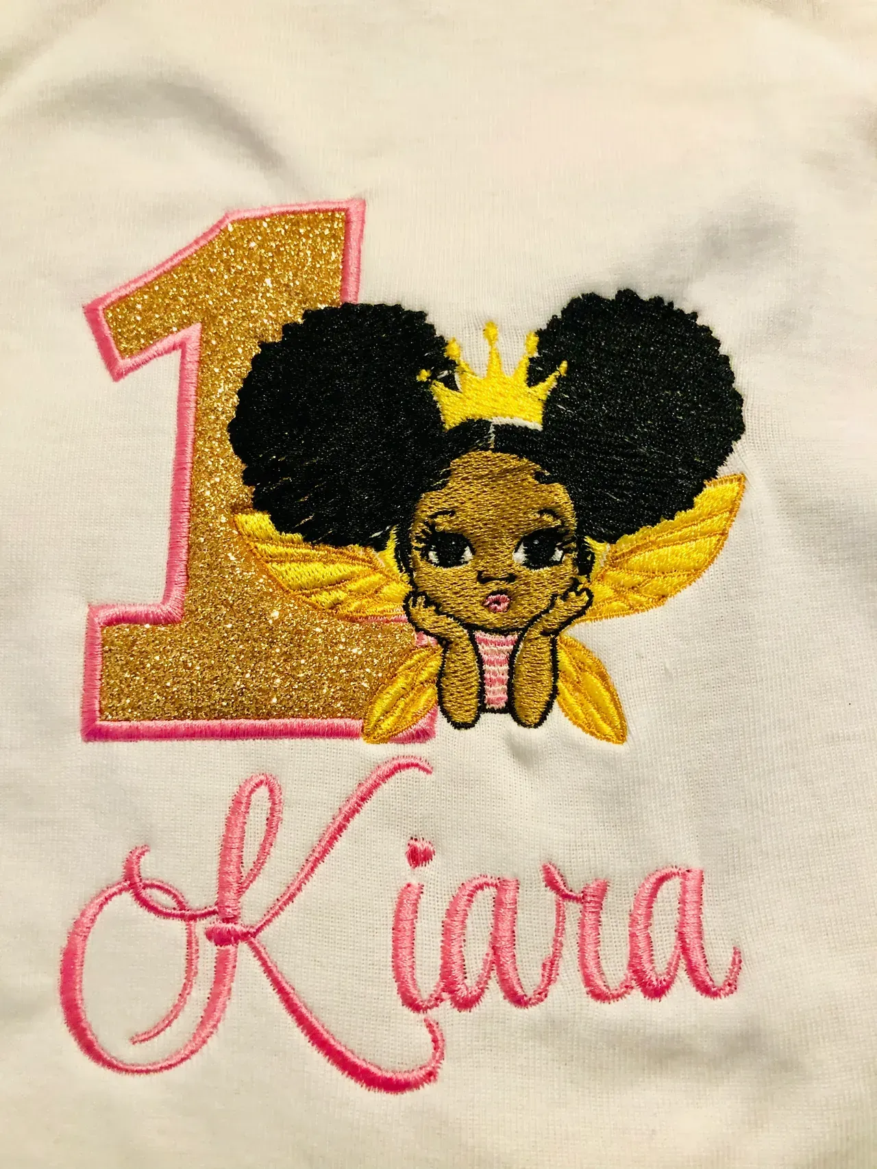 Embroidered shirt with