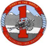 1st Battalion, 10th Marine Regiment, 2nd Marine Division Badge