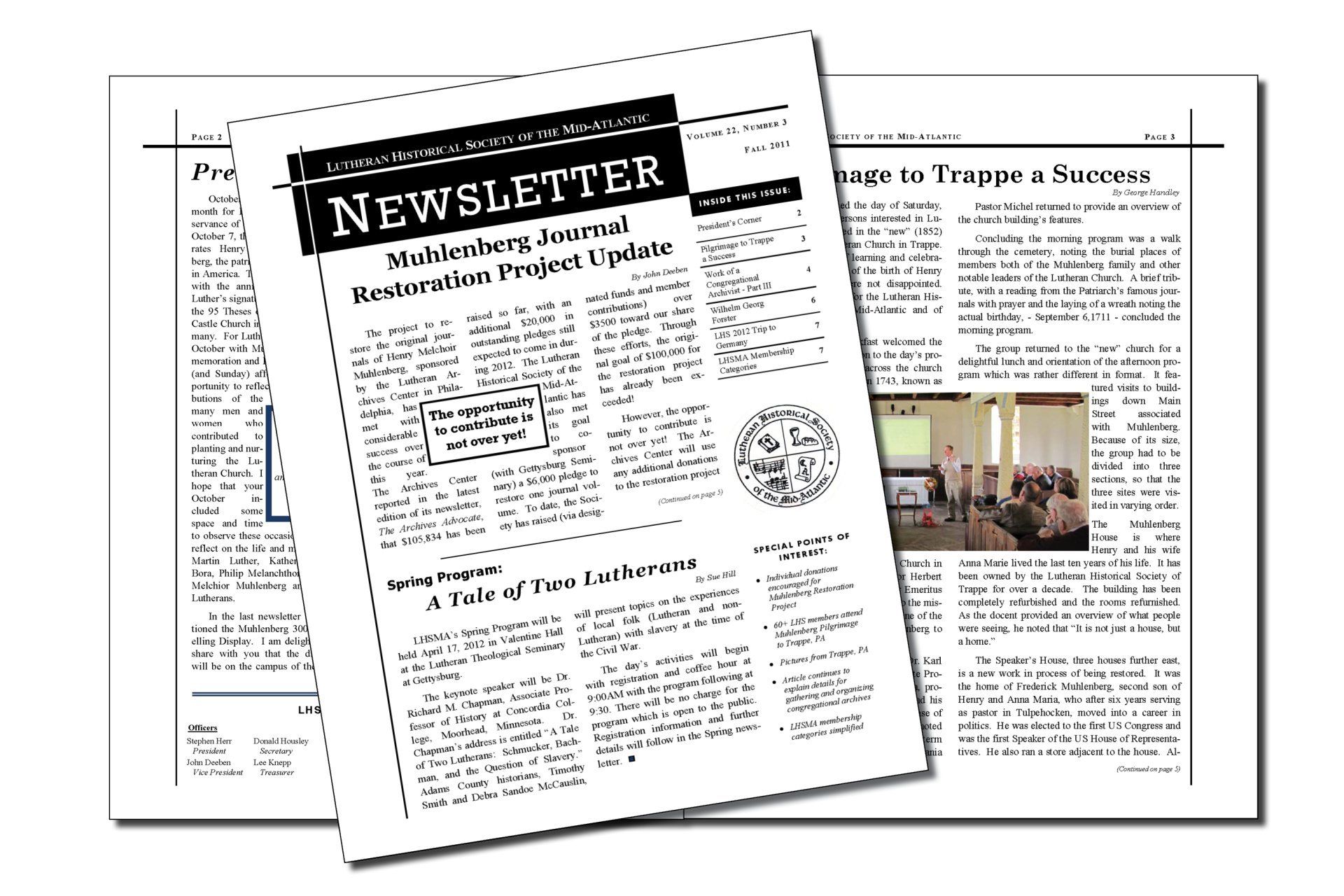 Printed Newsletters