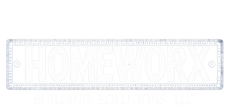 White and light blue ruler with 