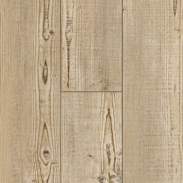 Light brown wood flooring with visible grain and knots.