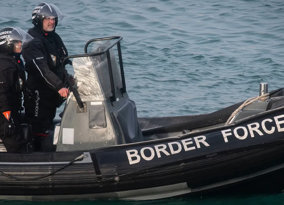 Uk Border Force British Training Board job roles On a Boat jetski