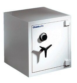 A White Safe With a Black Handle on a White Background — Darwin Lock & Key In Coconut Grove, NT