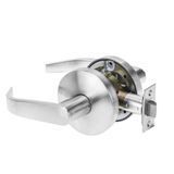 A Stainless Steel Door Handle on a White Background — Darwin Lock & Key In Coconut Grove, NT