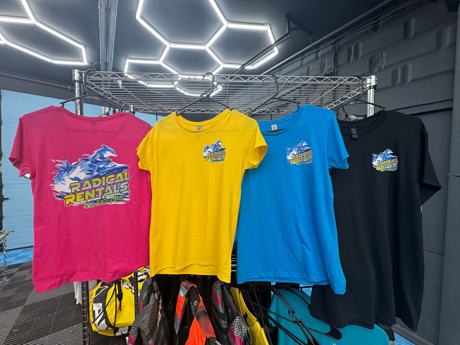 A woman is riding a jet ski in the ocean.